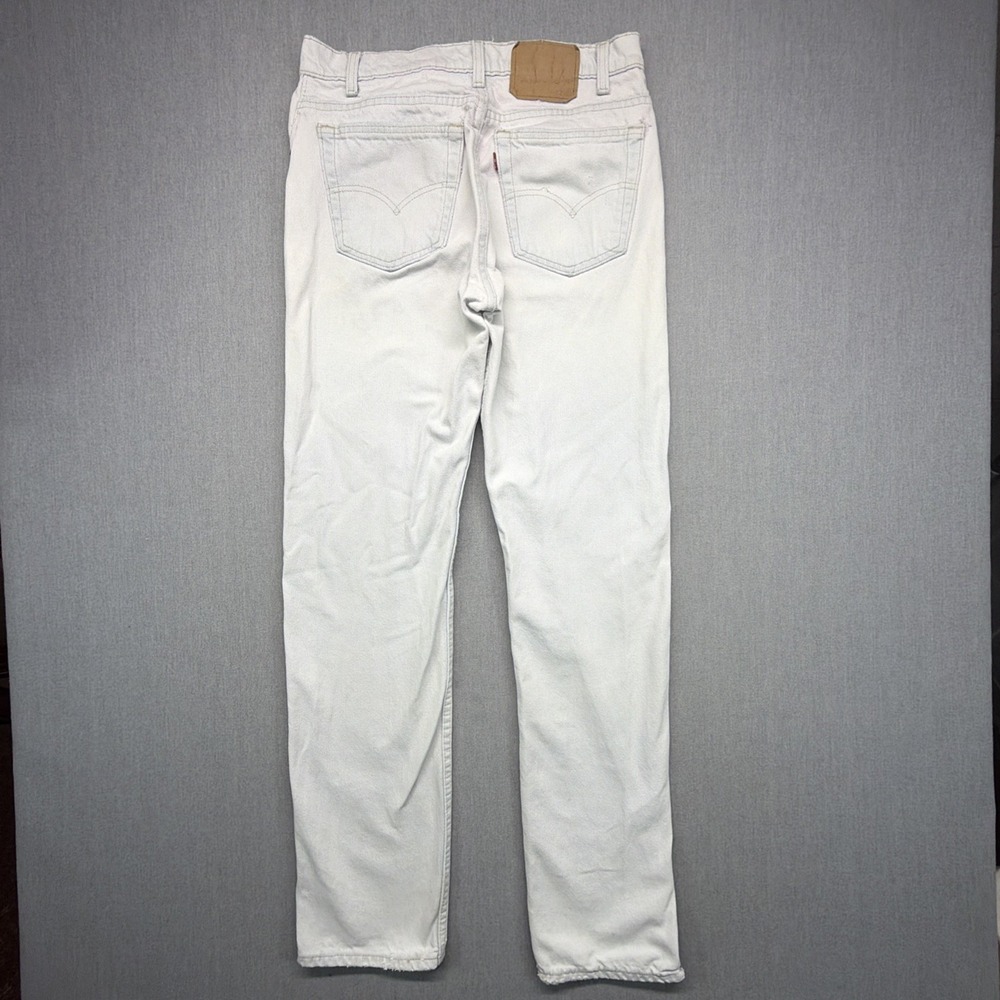 Vintage Levi's 505 Regular Fit Jeans Mens‎ 33x32 (Fits 30x32) Made in USA Stains